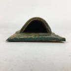 Japanese Ceramic Wall hanging Pocket Flower Vase Vtg Kiseto Ware Yakimono FV961