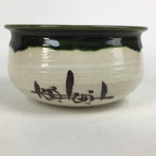 Japanese Ceramic Wastewater Receptacle Tea Ceremony Basin Bowl Vtg Kensui GTB785