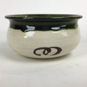 Japanese Ceramic Wastewater Receptacle Tea Ceremony Basin Bowl Vtg Kensui GTB786