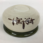 Japanese Ceramic Wastewater Receptacle Tea Ceremony Basin Bowl Vtg Kensui GTB786