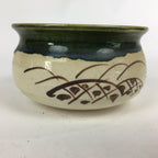 Japanese Ceramic Wastewater Receptacle Tea Ceremony Basin Bowl Vtg Kensui GTB828