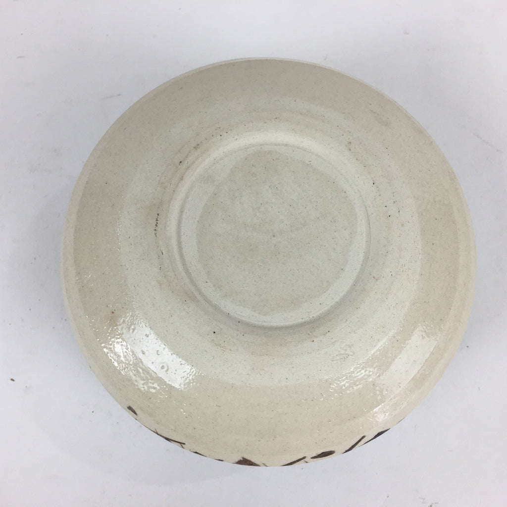 Japanese Ceramic Wastewater Receptacle Tea Ceremony Basin Bowl Vtg Kensui GTB828