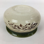 Japanese Ceramic Wastewater Receptacle Tea Ceremony Basin Bowl Vtg Kensui GTB828