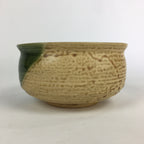 Japanese Ceramic Wastewater Receptacle Tea Ceremony Basin Bowl Vtg Kensui GTB921