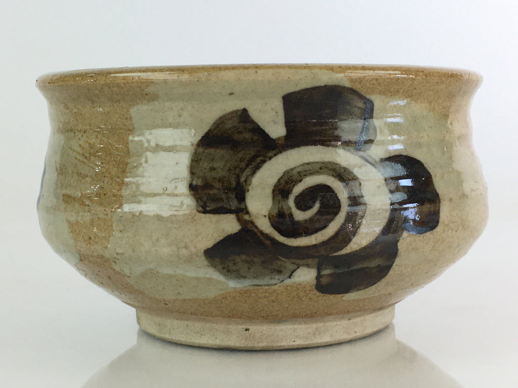 Japanese Ceramic Wastewater Receptacle Tea Ceremony Basin Bowl Vtg Kensui GTB939
