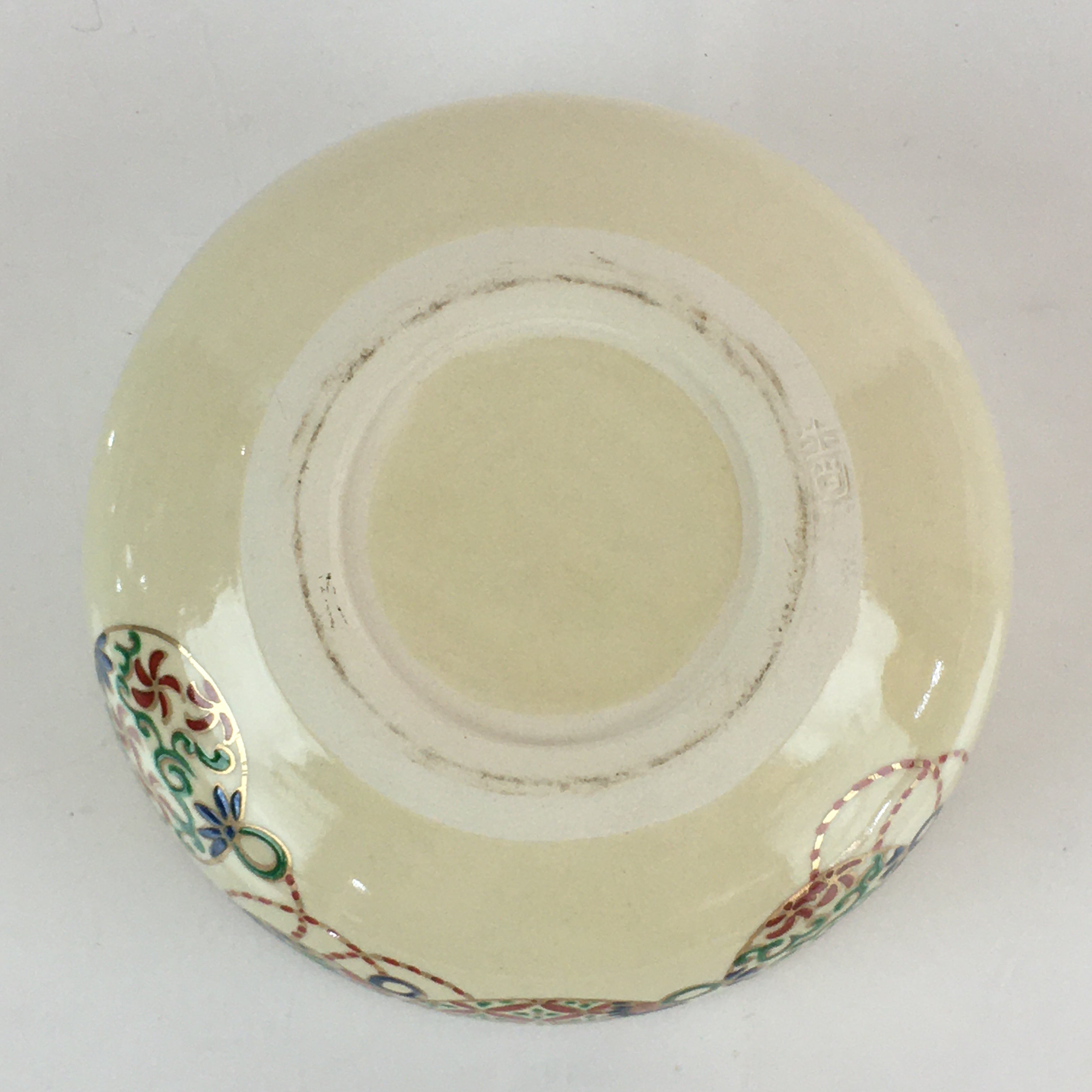Japanese Ceramic Wastewater Receptacle Tea Ceremony Basin Bowl Vtg Kensui GTB950