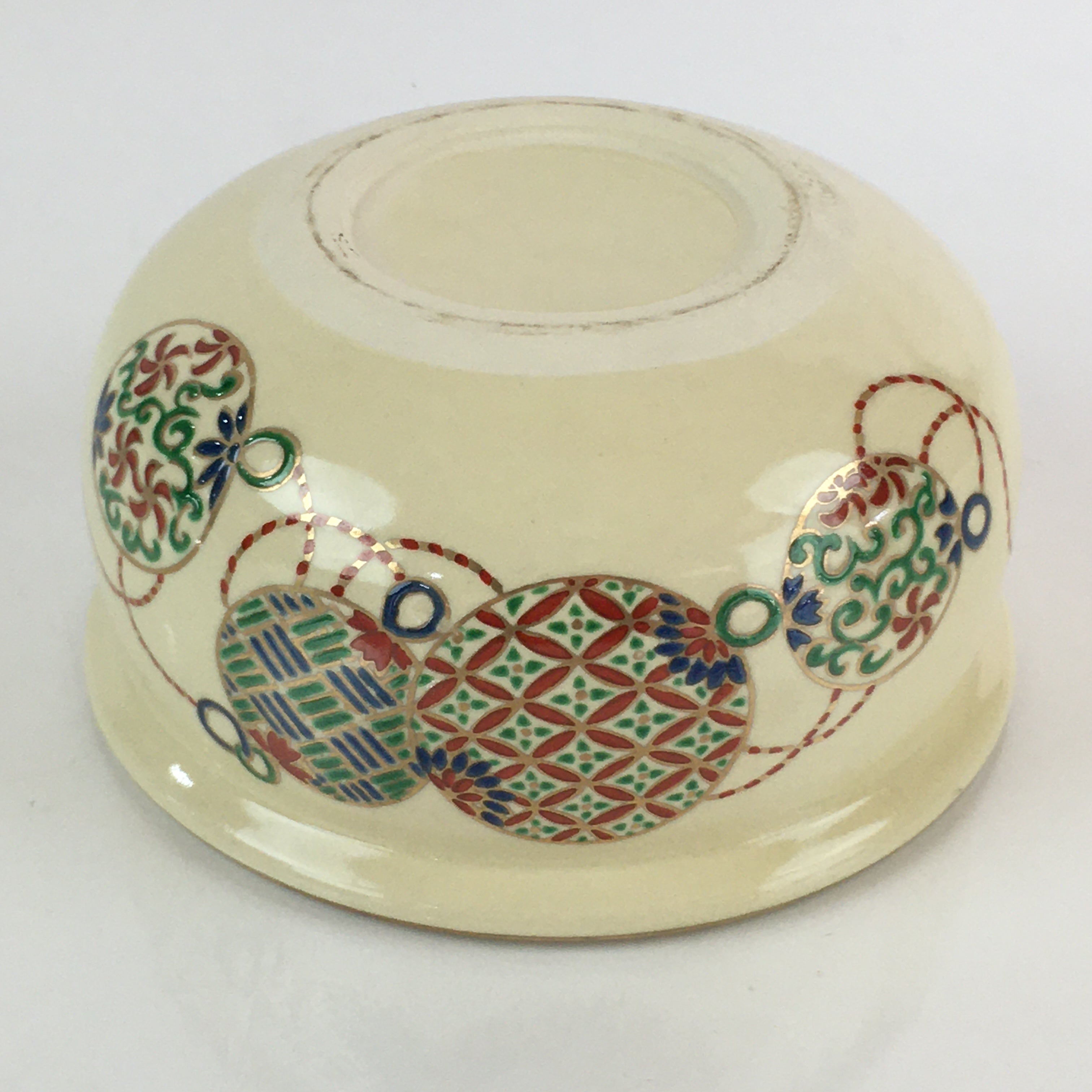 Japanese Ceramic Wastewater Receptacle Tea Ceremony Basin Bowl Vtg Kensui GTB950