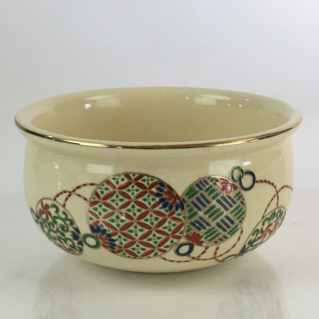 Japanese Ceramic Wastewater Receptacle Tea Ceremony Basin Bowl Vtg Kensui GTB950