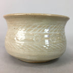 Japanese Ceramic Wastewater Receptacle Tea Ceremony Basin Bowl Vtg Kensui PP126