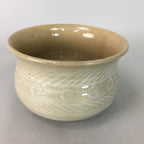 Japanese Ceramic Wastewater Receptacle Tea Ceremony Basin Bowl Vtg Kensui PP126