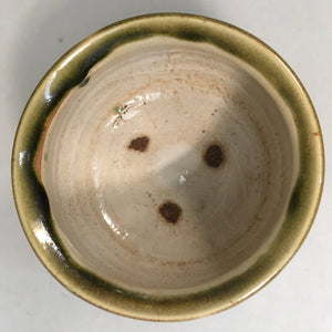 Japanese Ceramic Wastewater Receptacle Tea Ceremony Basin Bowl Vtg Kensui PP332