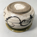 Japanese Ceramic Wastewater Receptacle Tea Ceremony Basin Bowl Vtg Kensui PP332