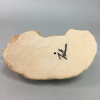 Japanese Ceramic Zodiac Cow Statue Vtg Pottery Brown Box Okimono PX371
