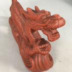 Japanese Ceramic Zodiac Dragon Statue Tokoname ware Vtg Pottery Okimono PX515
