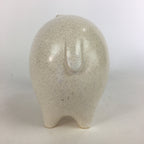 Japanese Ceramic Zodiac Symbol Sheep Vtg Pottery White Hitsuji Figure BD656