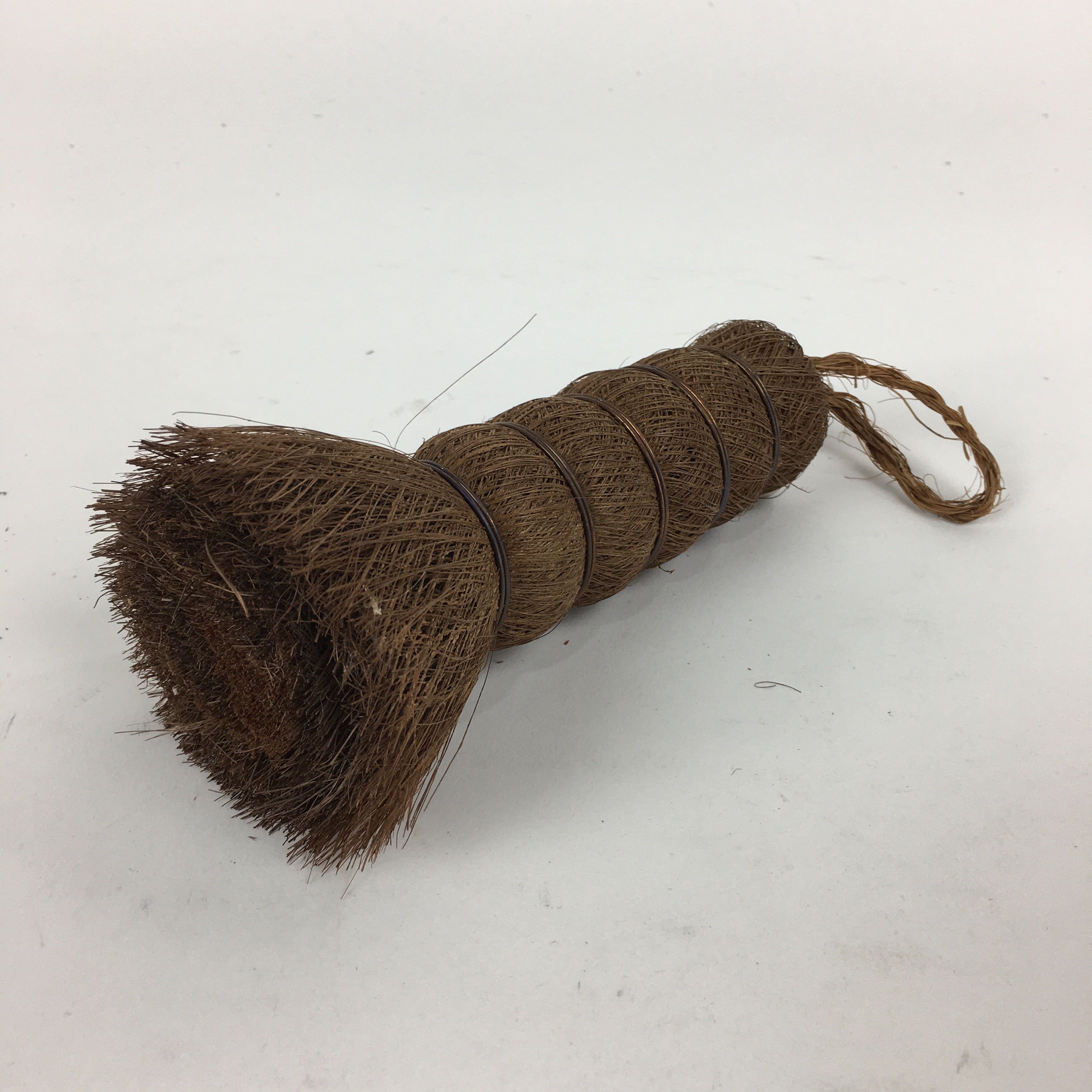 Japanese Chagama Scourer Tea Ceremony Vtg Sokoarai Brush Tea Utensils TG170