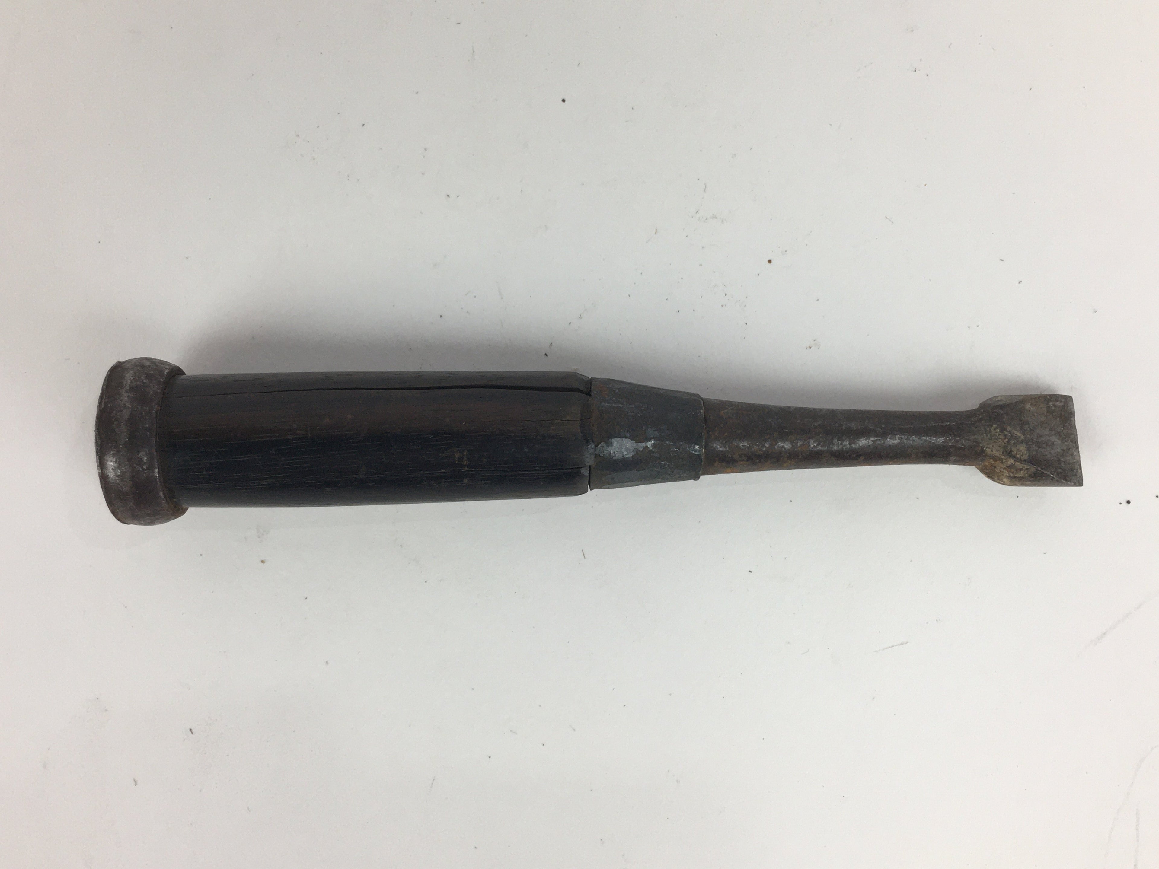 Japanese Chisel Nomi Carpentry Vtg Woodworking Tool 14 cm Blade 14 mm T212