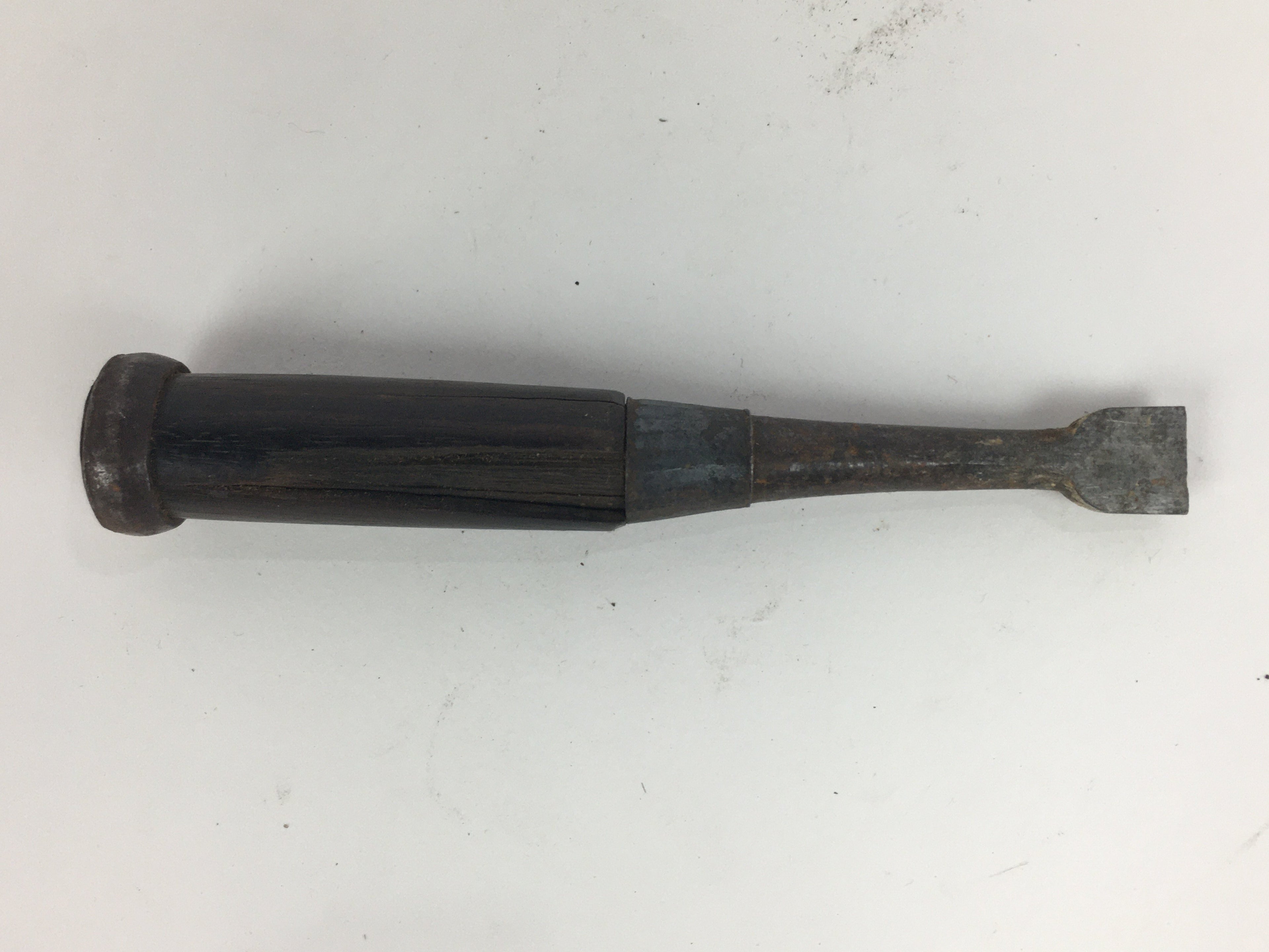 Japanese Chisel Nomi Carpentry Vtg Woodworking Tool 14 cm Blade 14 mm T212