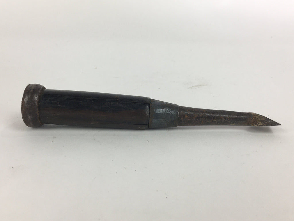 Japanese Chisel Nomi Carpentry Vtg Woodworking Tool 14 cm Blade 14 mm T212