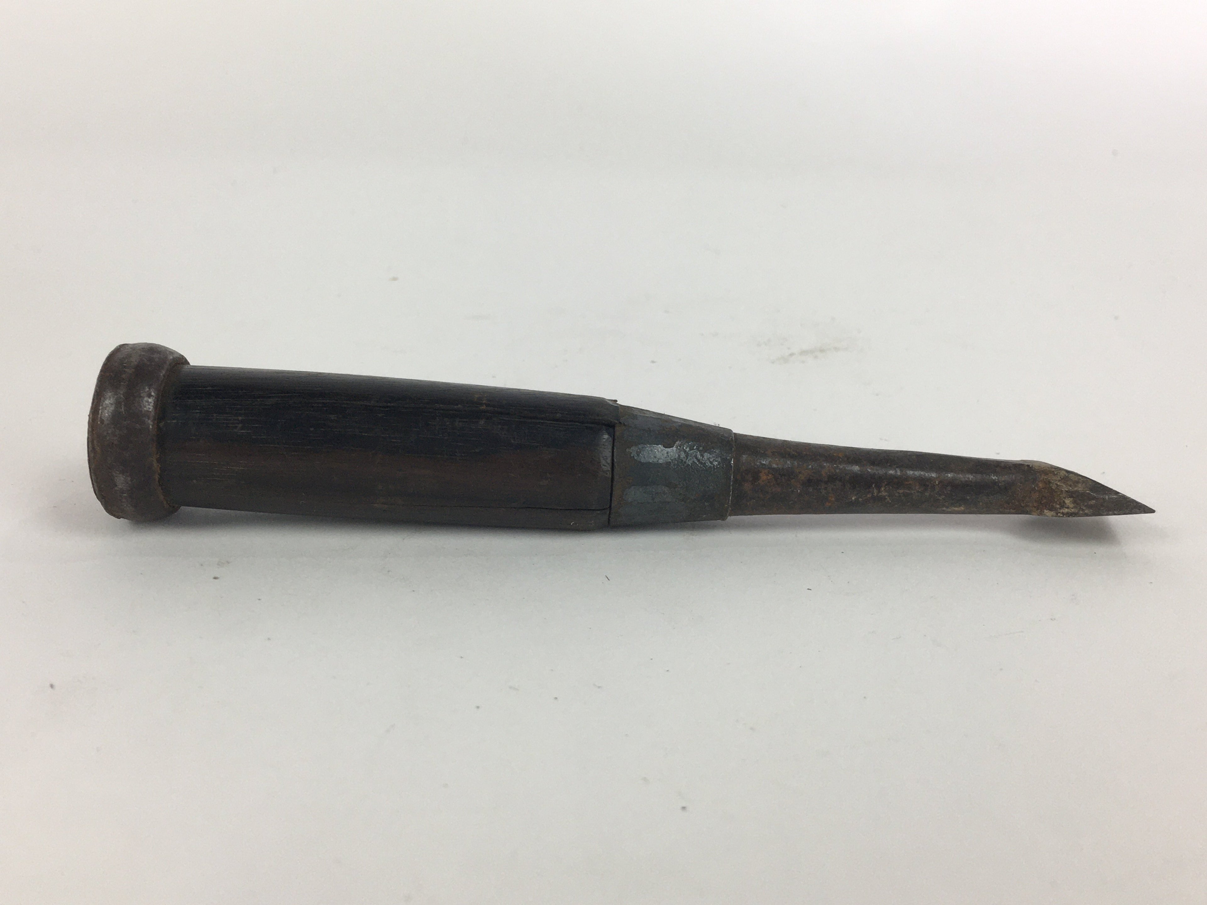 Japanese Chisel Nomi Carpentry Vtg Woodworking Tool 14 cm Blade 14 mm T212