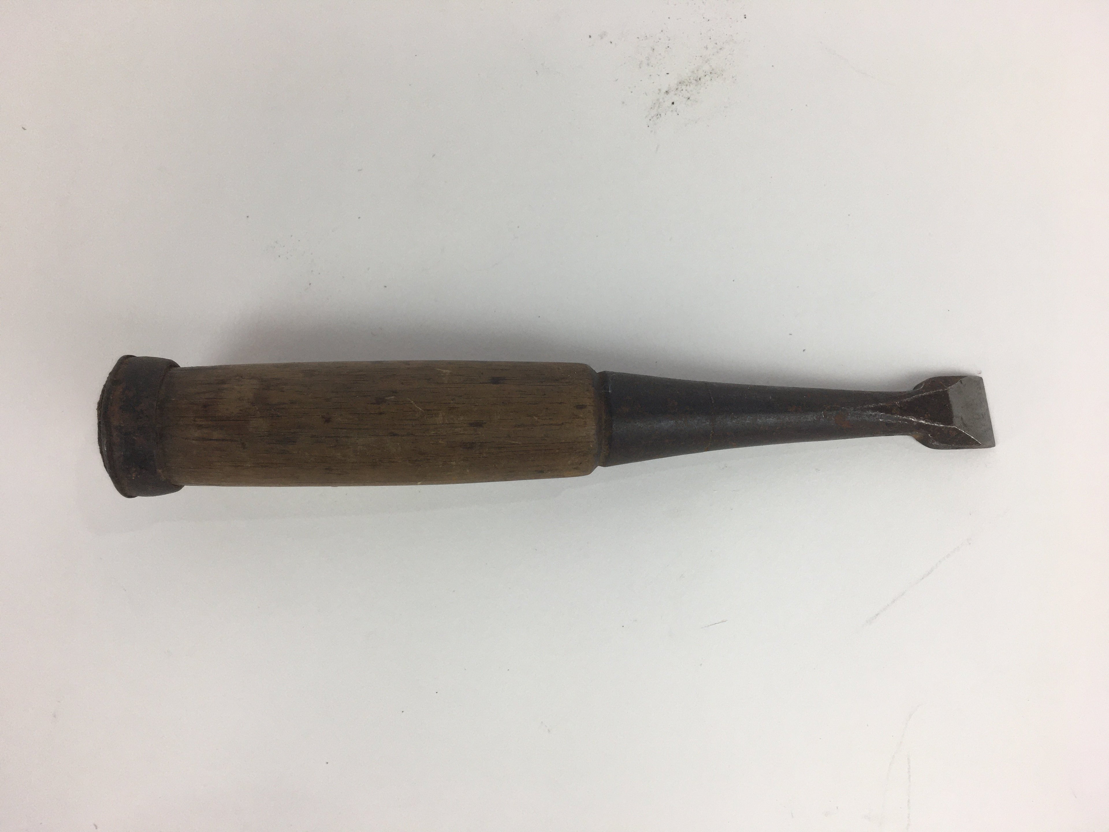 Japanese Chisel Nomi Carpentry Vtg Woodworking Tool 17 cm Blade 14 mm T209