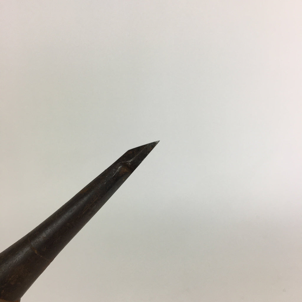 Japanese Chisel Nomi Carpentry Vtg Woodworking Tool 17 cm Blade 14 mm T209