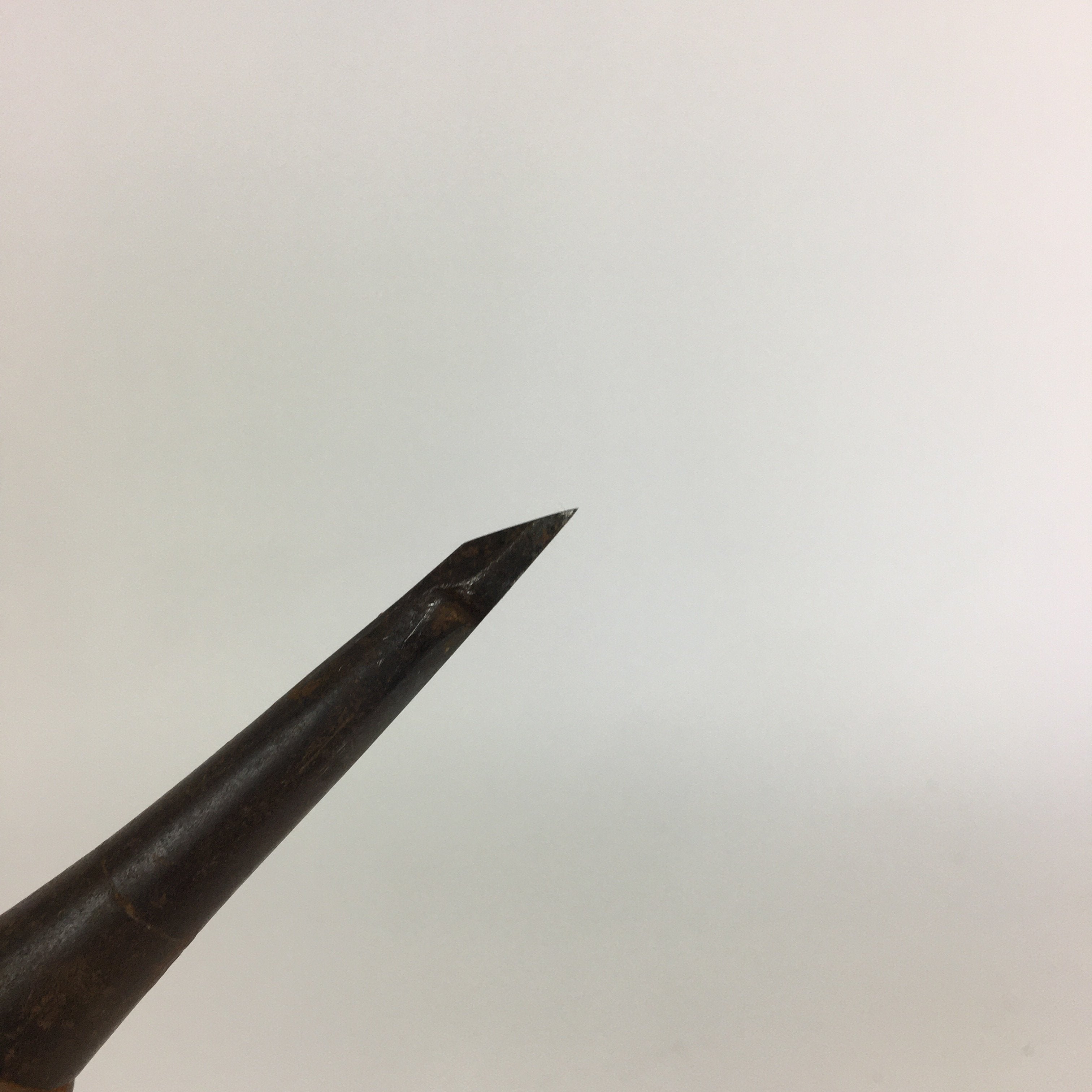 Japanese Chisel Nomi Carpentry Vtg Woodworking Tool 17 cm Blade 14 mm T209