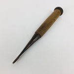 Japanese Chisel Nomi Carpentry Vtg Woodworking Tool 17 cm Blade 3 mm T188