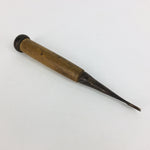 Japanese Chisel Nomi Carpentry Vtg Woodworking Tool 17 cm Blade 3 mm T188