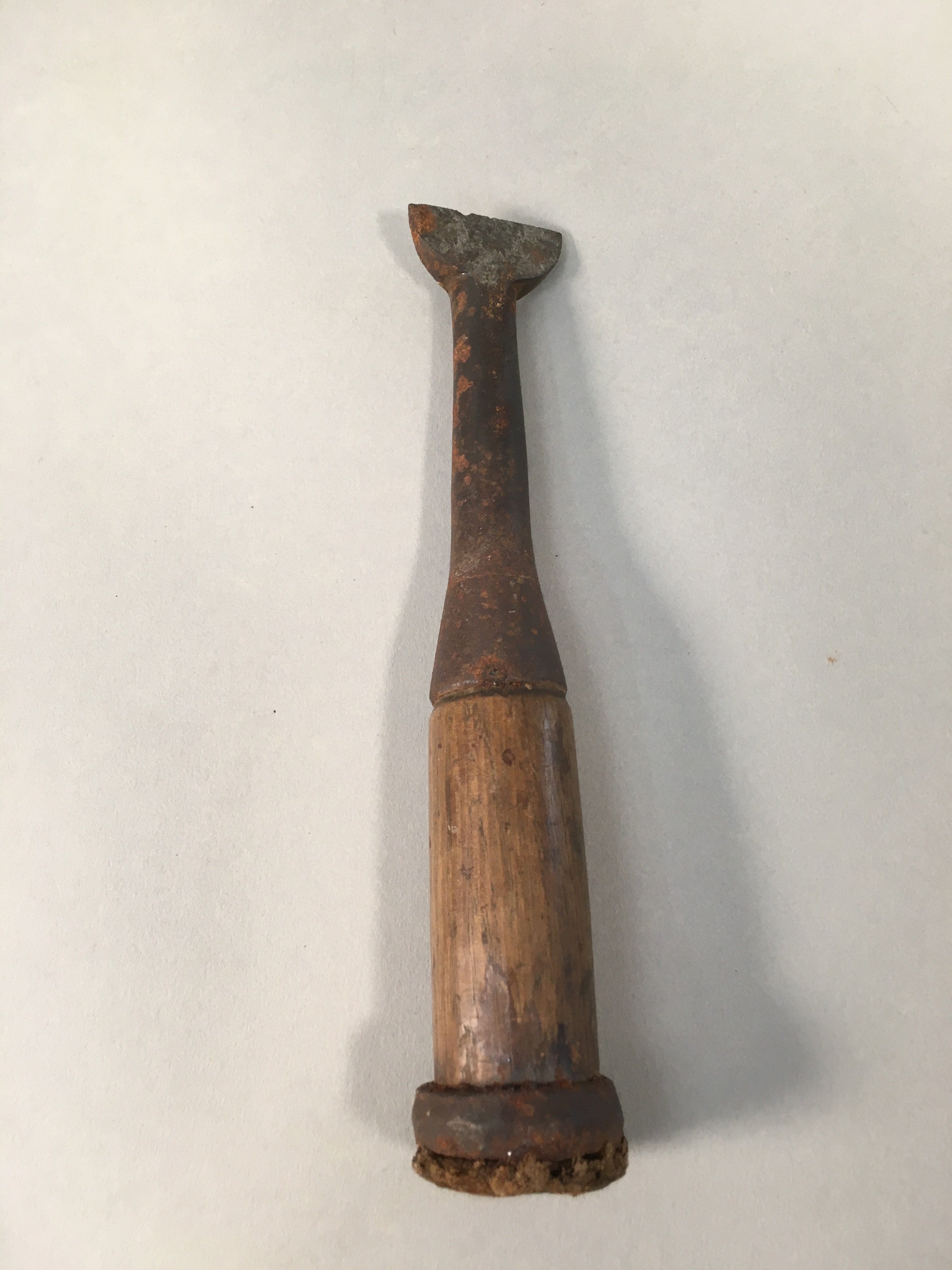 Japanese Chisel Nomi Carpentry Vtg Woodworking Tool 17.7cm Blade 33mm T167