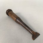 Japanese Chisel Nomi Carpentry Vtg Woodworking Tool 17.7cm Blade 33mm T167