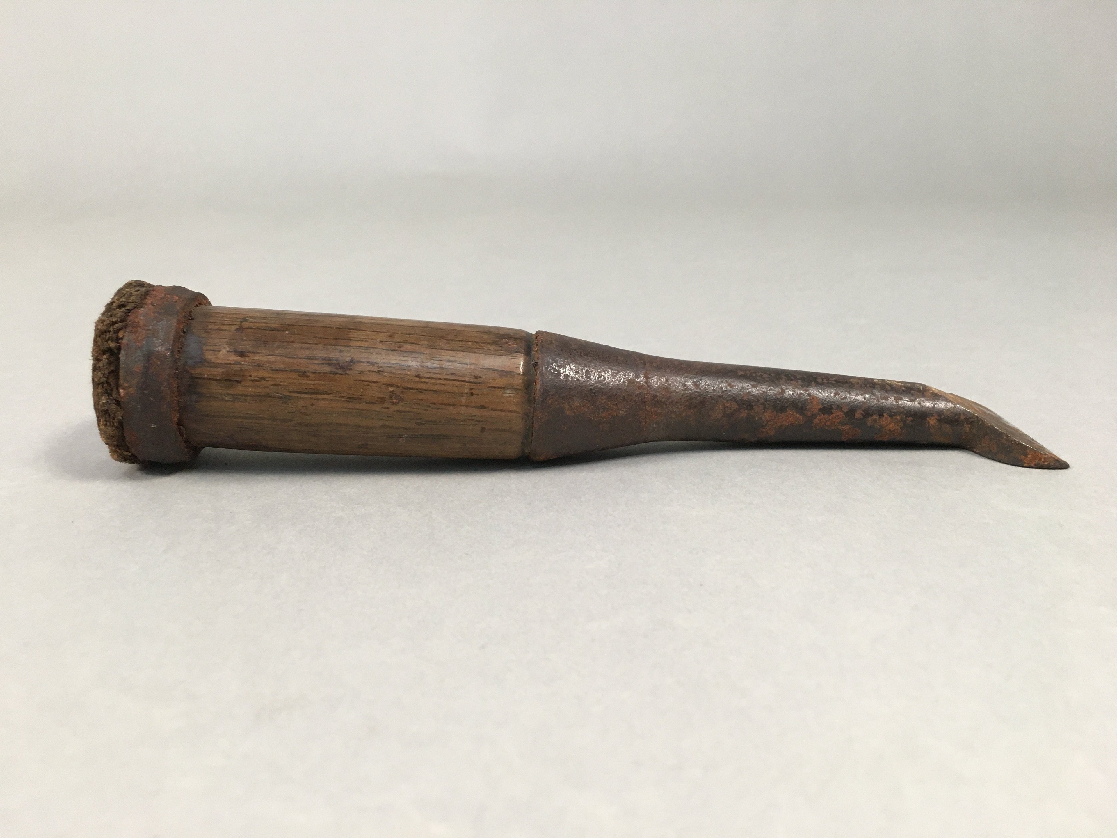 Japanese Chisel Nomi Carpentry Vtg Woodworking Tool 17.7cm Blade 33mm T167