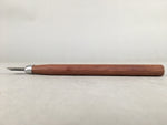 Japanese Chisel Nomi Carpentry Vtg Woodworking Tool 17.8cm Blade 8mm T155
