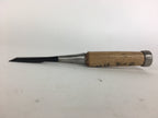 Japanese Chisel Nomi Carpentry Vtg Woodworking Tool 18 cm Blade 10 mm T208