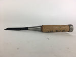 Japanese Chisel Nomi Carpentry Vtg Woodworking Tool 18 cm Blade 10 mm T208