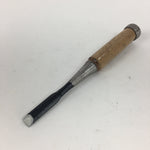 Japanese Chisel Nomi Carpentry Vtg Woodworking Tool 18 cm Blade 10 mm T208