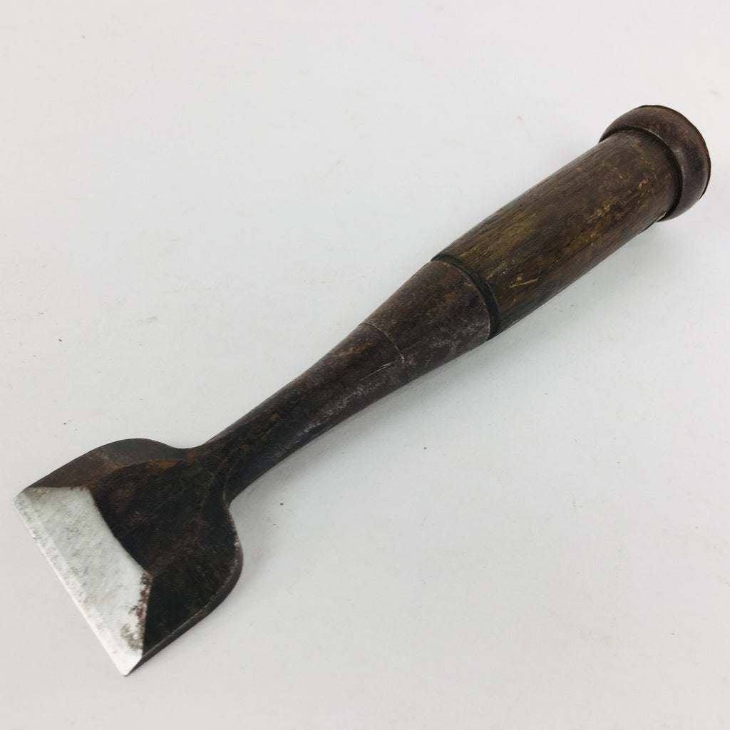 Japanese Chisel Nomi Carpentry Vtg Woodworking Tool 18 cm Blade 43mm T185