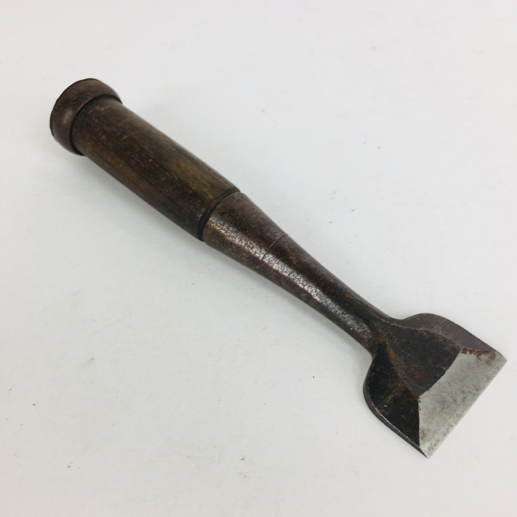 Japanese Chisel Nomi Carpentry Vtg Woodworking Tool 18 cm Blade 43mm T185