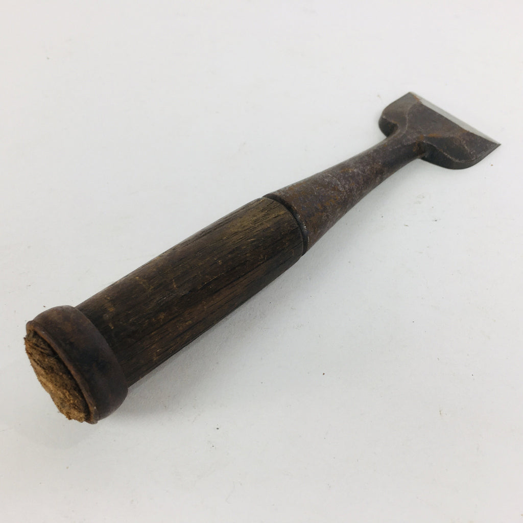 Japanese Chisel Nomi Carpentry Vtg Woodworking Tool 18 cm Blade 43mm T185