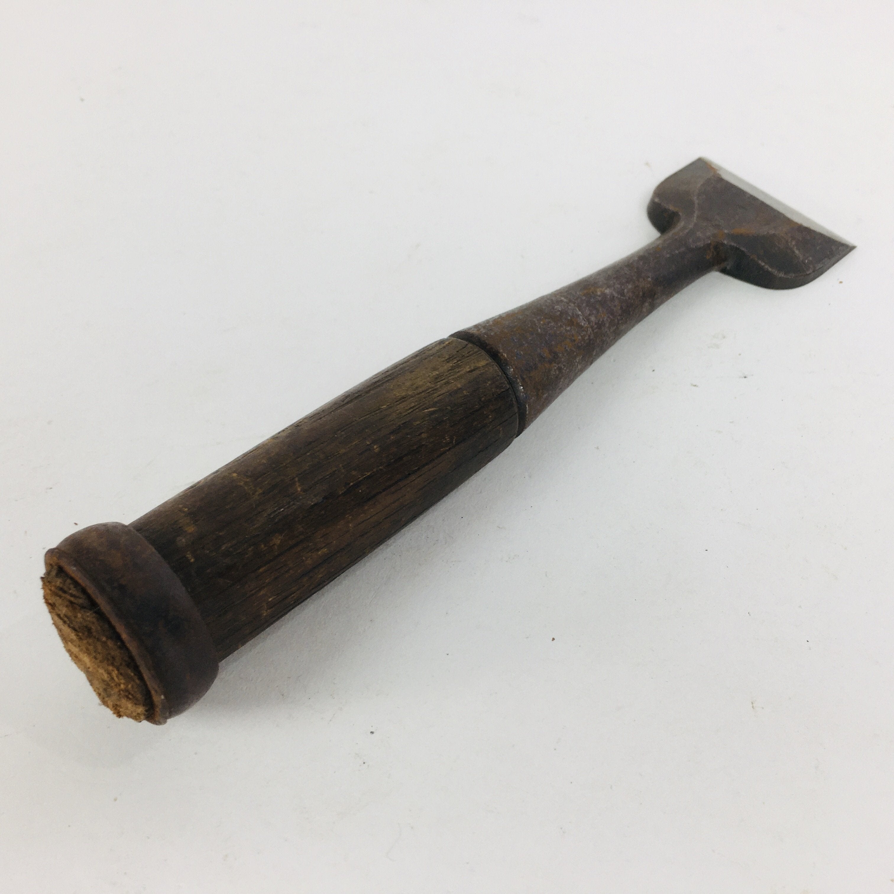 Japanese Chisel Nomi Carpentry Vtg Woodworking Tool 18 cm Blade 43mm T185