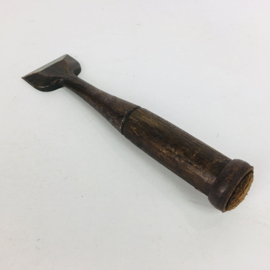 Japanese Chisel Nomi Carpentry Vtg Woodworking Tool 18 cm Blade 43mm T185
