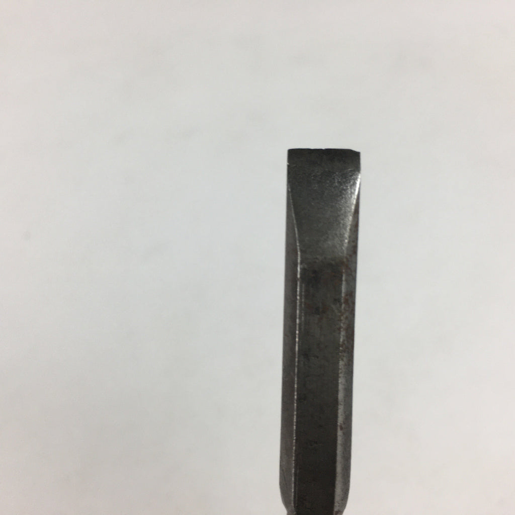 Japanese Chisel Nomi Carpentry Vtg Woodworking Tool 18.1 cm Blade 9 mm T248