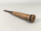 Japanese Chisel Nomi Carpentry Vtg Woodworking Tool 18.3cm Blade 8mm T171