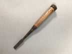 Japanese Chisel Nomi Carpentry Vtg Woodworking Tool 18.3cm Blade 8mm T171