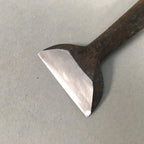 Japanese Chisel Nomi Carpentry Vtg Woodworking Tool 18.5 cm Blade 36 mm T180