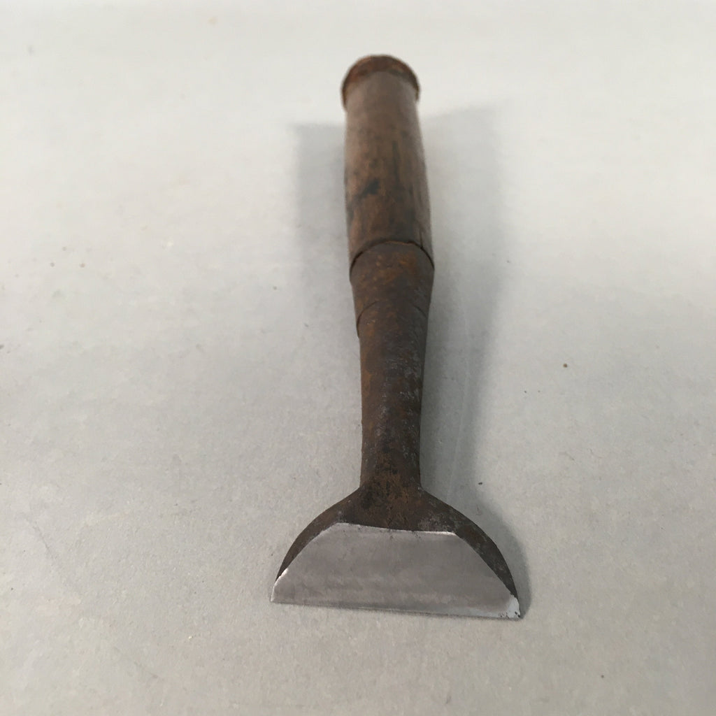 Japanese Chisel Nomi Carpentry Vtg Woodworking Tool 18.5 cm Blade 36 mm T180