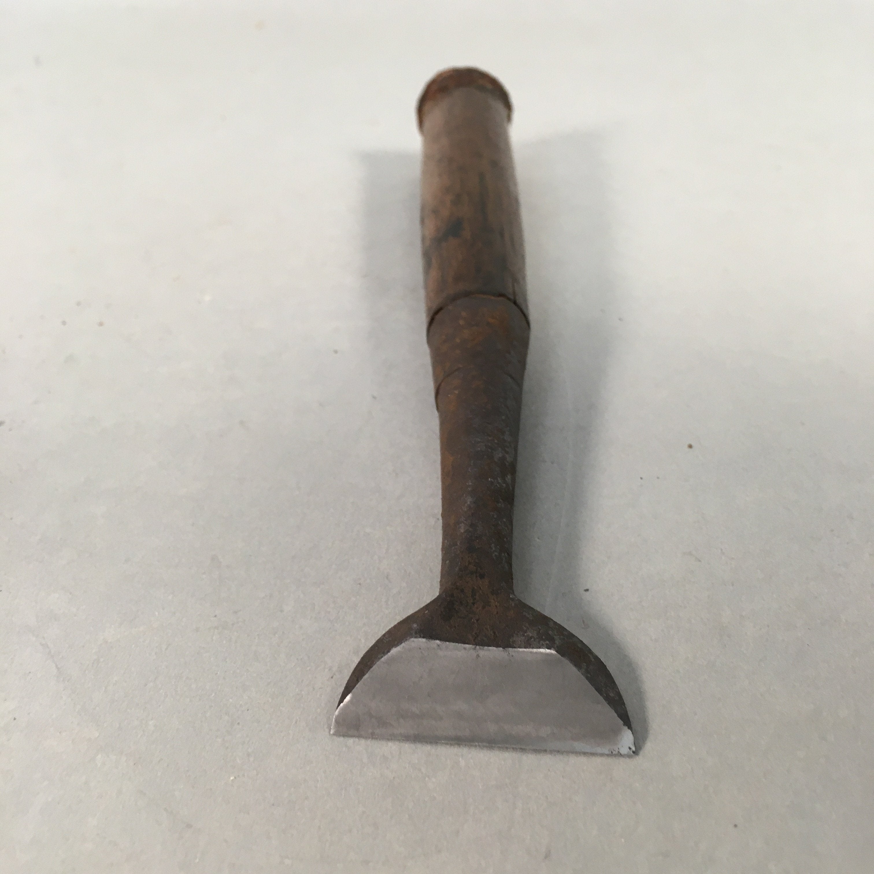 Japanese Chisel Nomi Carpentry Vtg Woodworking Tool 18.5 cm Blade 36 mm T180
