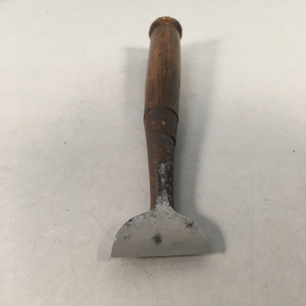 Japanese Chisel Nomi Carpentry Vtg Woodworking Tool 18.5 cm Blade 36 mm T180