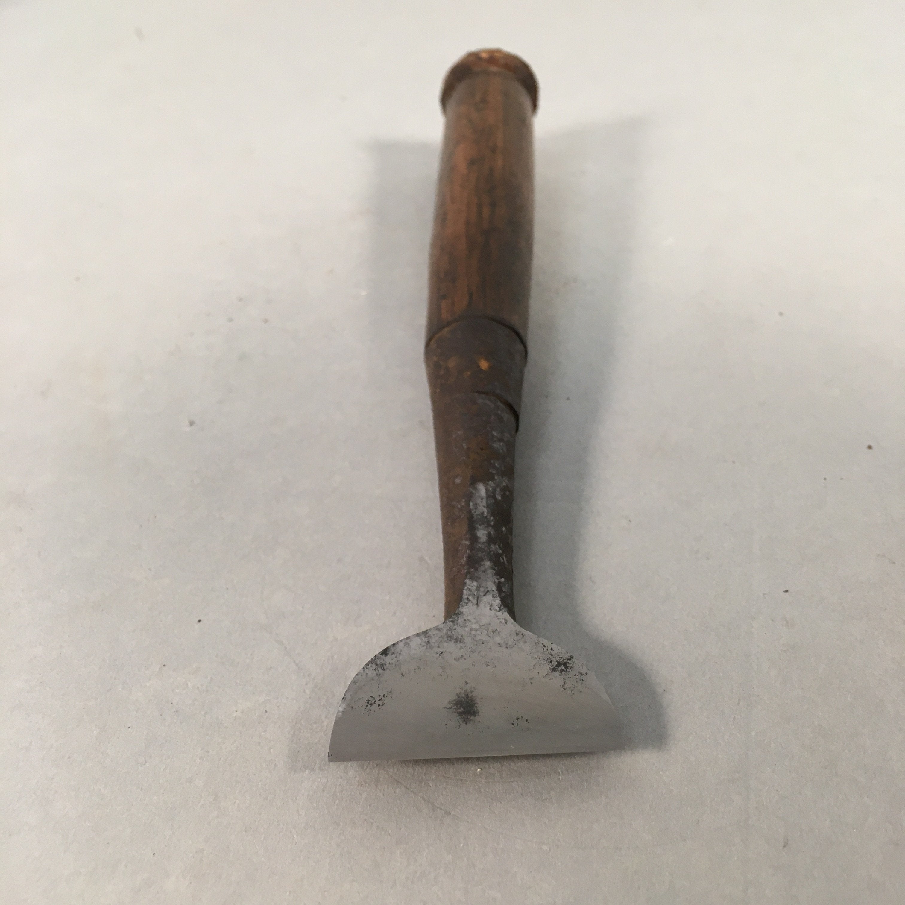 Japanese Chisel Nomi Carpentry Vtg Woodworking Tool 18.5 cm Blade 36 mm T180