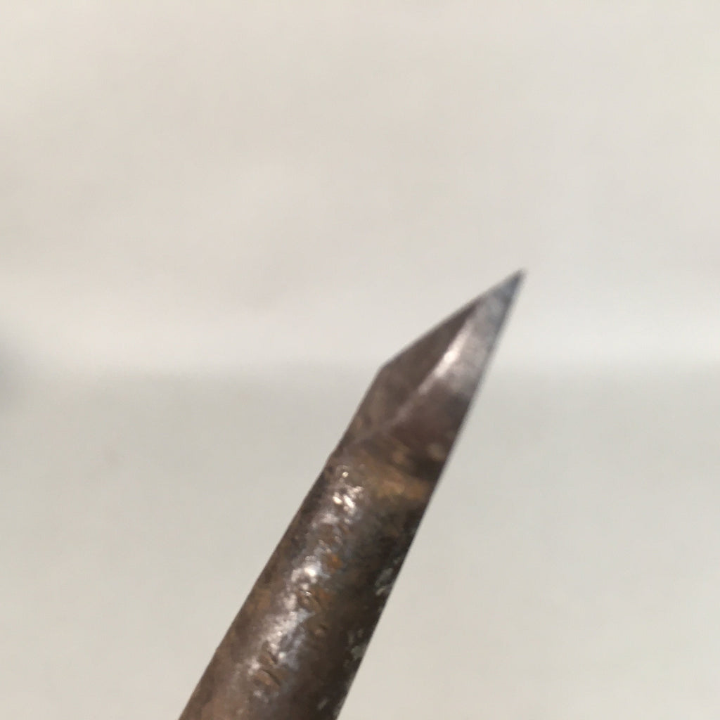 Japanese Chisel Nomi Carpentry Vtg Woodworking Tool 18.5 cm Blade 36 mm T180